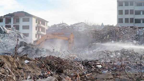 Apartment Demolition in Barrington