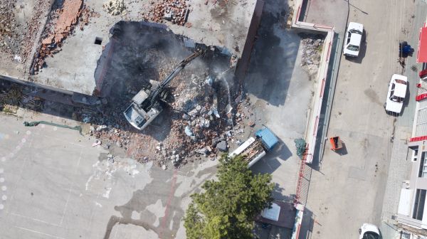 Foundation Demolition in Barrington
