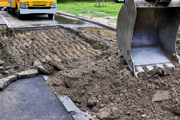 Blacktop Removal in Barrington