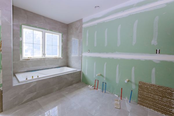 Bathroom Gutting in Barrington
