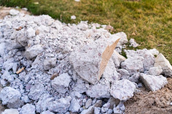 Concrete Patio Demolition in Barrington