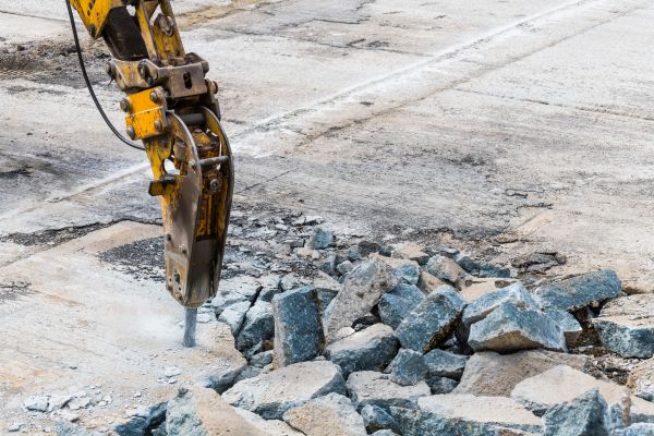 Parking Lot Removal in Barrington