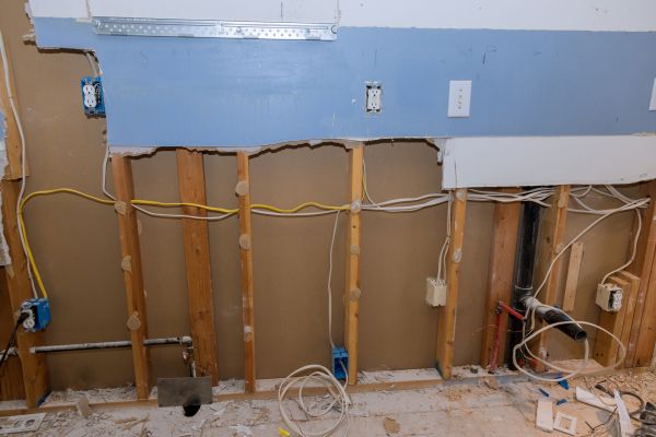 Kitchen Wall Demolition in Barrington