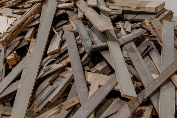 Hardwood Floor Demolition in Barrington