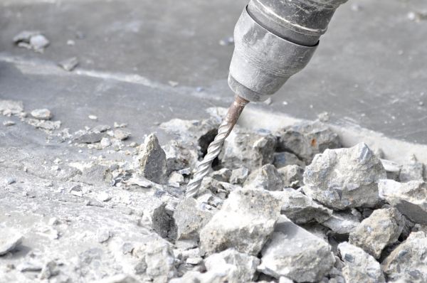 Concrete Floor Demolition in Barrington