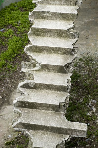 Concrete Steps Demolition in Barrington
